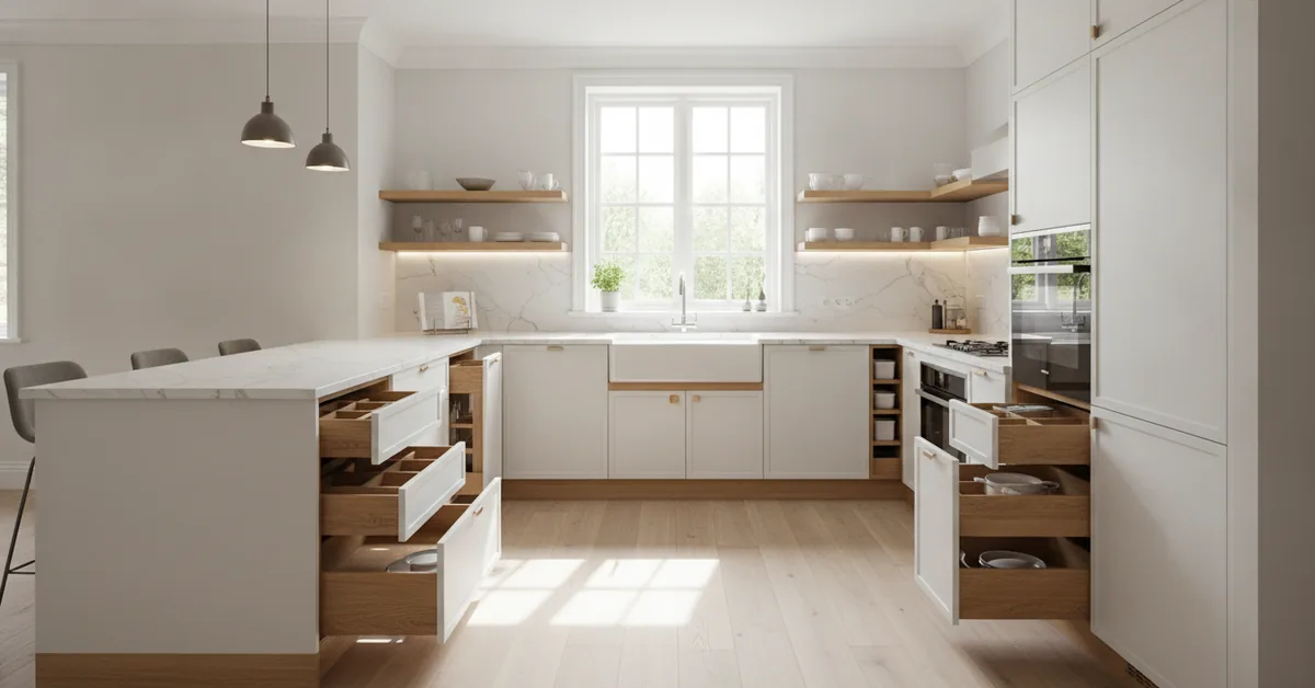 10 Space-Saving Custom Cabinet Solutions for Small Kitchen Renovations