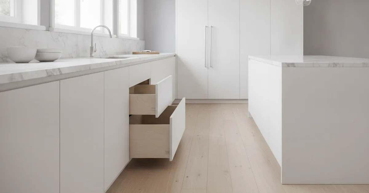A master cabinet maker's deep-dive guide into frameless kitchen cabinet construction. Learn the structural realities, material requirements…