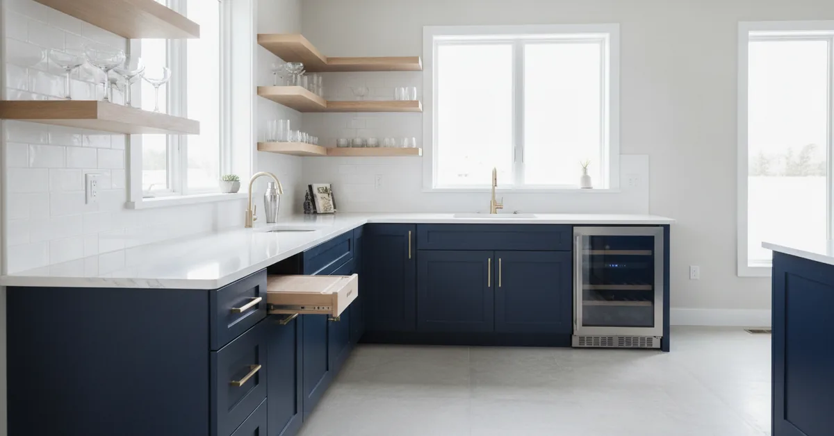 Designing a Functional Home Bar: A Step-by-Step Guide to Custom Cabinetry