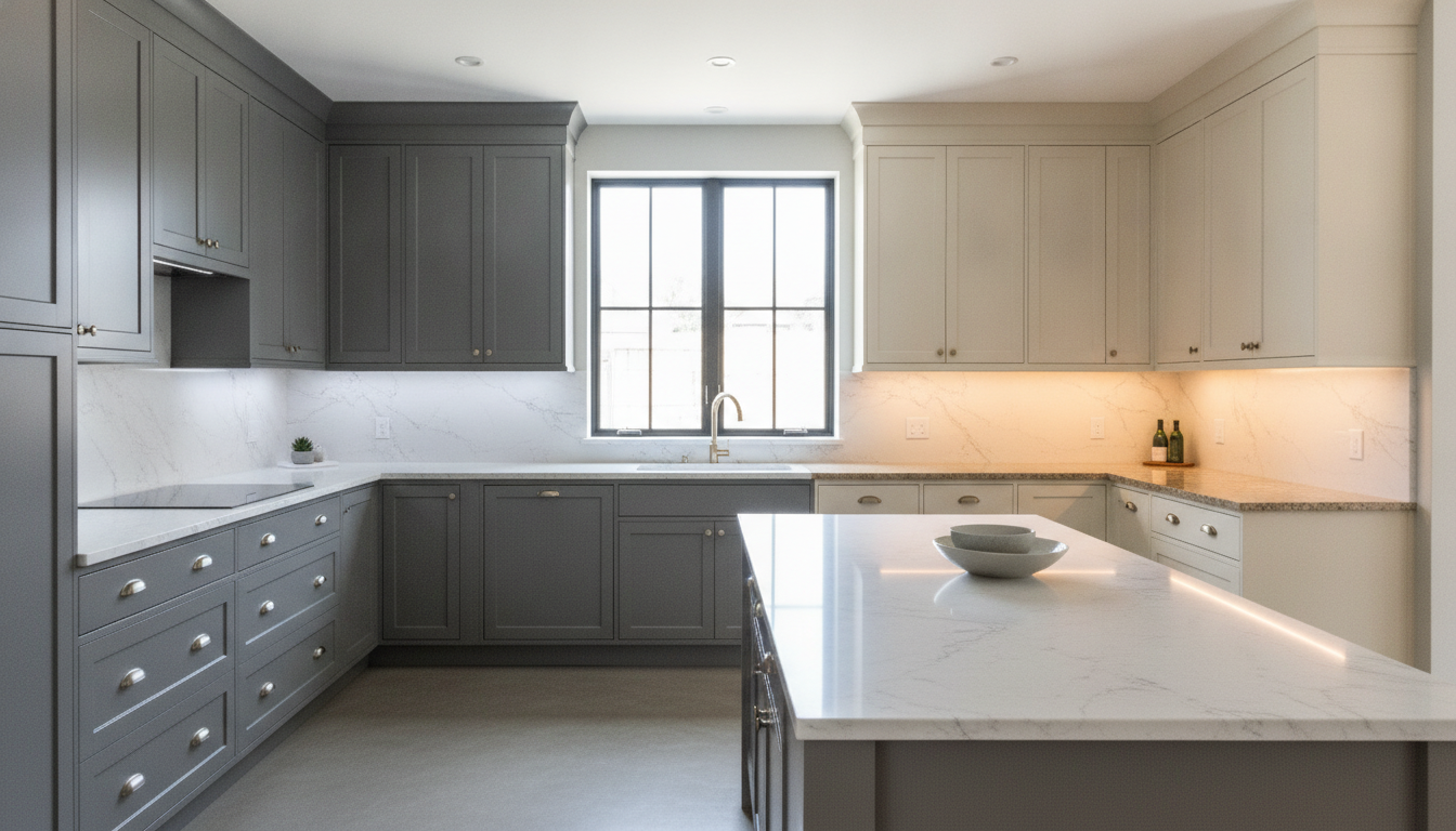 The Impact of Lighting on Custom Cabinet Finishes: A Comparative Analysis of LED and Incandescent Options